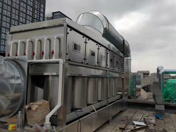 多筒氣旋洗滌塔